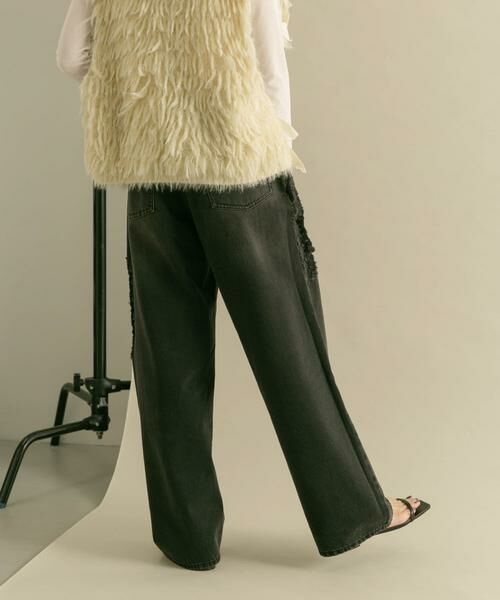 KBF / ケービーエフ デニムパンツ | 『低身長向けも展開』ダメージウォッシングデニム | 詳細29