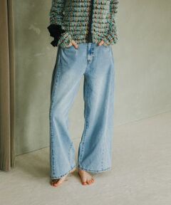 KBF / ケービーエフ デニムパンツ | 『低身長向けも展開』サイドタックデニム