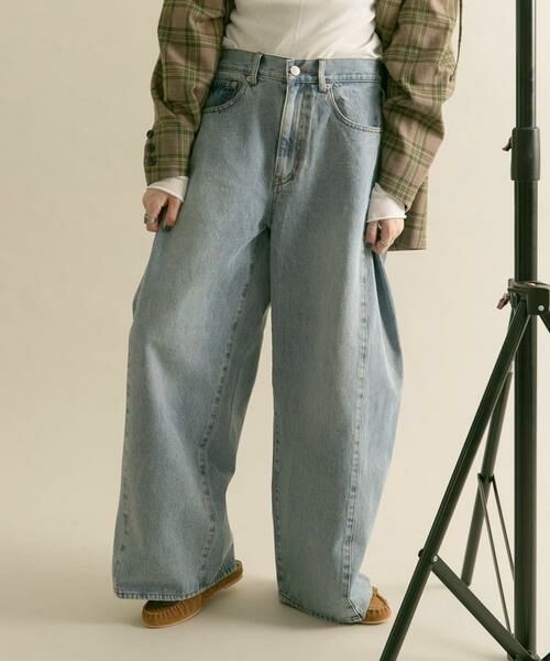 KBF / ケービーエフ デニムパンツ | 『低身長向けも展開』サイドタックデニム | 詳細12