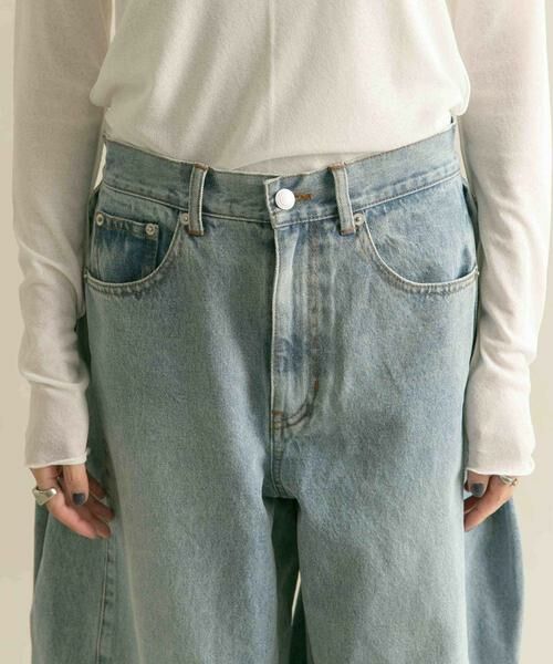 KBF / ケービーエフ デニムパンツ | 『低身長向けも展開』サイドタックデニム | 詳細22