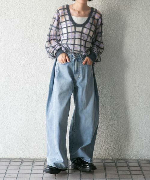 KBF / ケービーエフ デニムパンツ | 『低身長向けも展開』サイドタックデニム | 詳細3