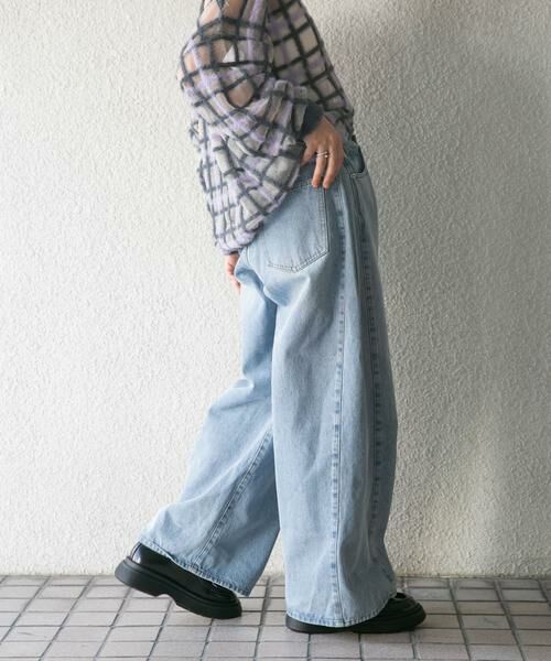 KBF / ケービーエフ デニムパンツ | 『低身長向けも展開』サイドタックデニム | 詳細4