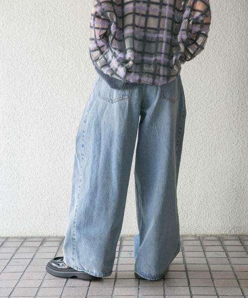 KBF / ケービーエフ デニムパンツ | 『低身長向けも展開』サイドタックデニム | 詳細5