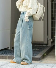 KBF / ケービーエフ デニムパンツ | 『低身長向けも展開』ペインターWIDEデニム