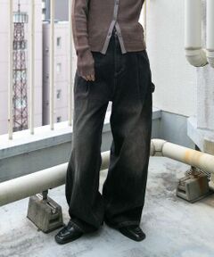 KBF / ケービーエフ デニムパンツ | 『低身長向けも展開』ペインターWIDEデニム