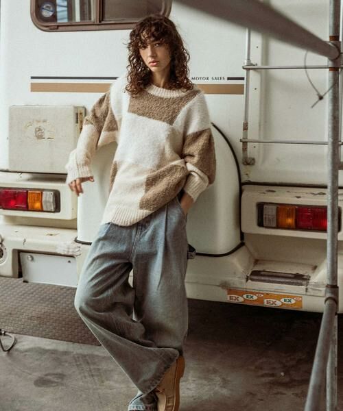 KBF / ケービーエフ デニムパンツ | 『低身長向けも展開』ペインターWIDEデニム | 詳細12