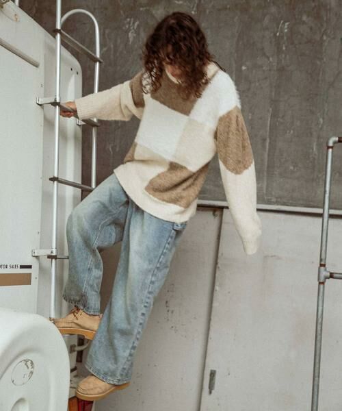 KBF / ケービーエフ デニムパンツ | 『低身長向けも展開』ペインターWIDEデニム | 詳細13