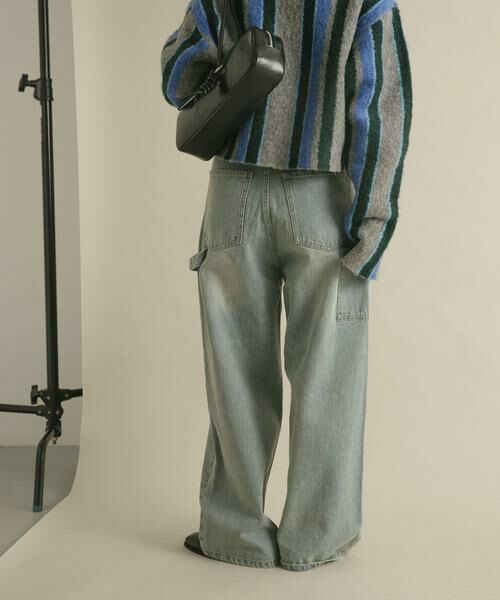 KBF / ケービーエフ デニムパンツ | 『低身長向けも展開』ペインターWIDEデニム | 詳細17
