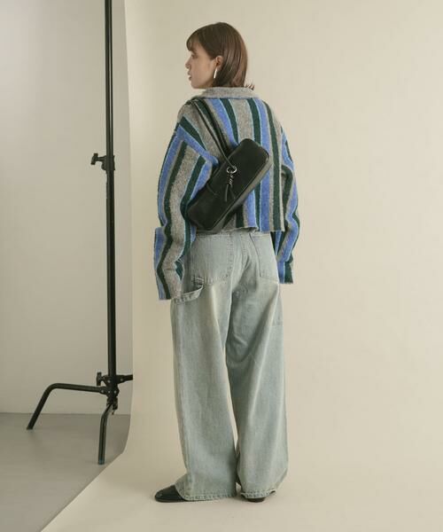 KBF / ケービーエフ デニムパンツ | 『低身長向けも展開』ペインターWIDEデニム | 詳細20