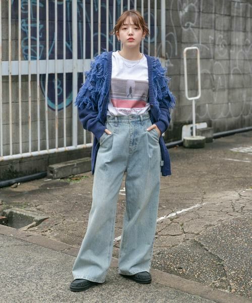 KBF / ケービーエフ デニムパンツ | 『低身長向けも展開』ペインターWIDEデニム | 詳細21