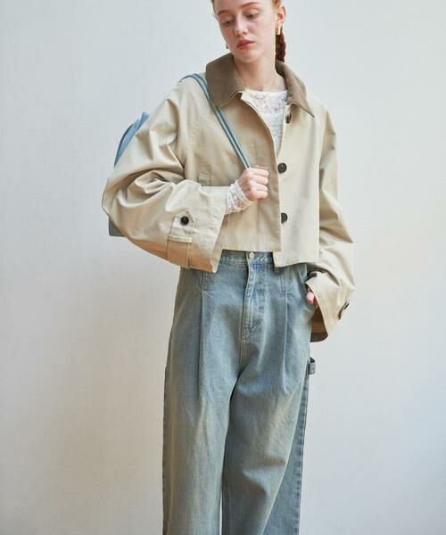 KBF / ケービーエフ デニムパンツ | 『低身長向けも展開』ペインターWIDEデニム | 詳細4