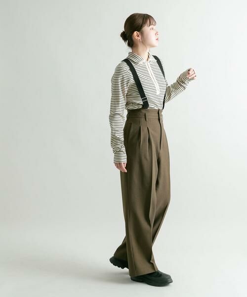 KBF / ケービーエフ その他パンツ | ハイウエストサスペンダーパンツ | 詳細7