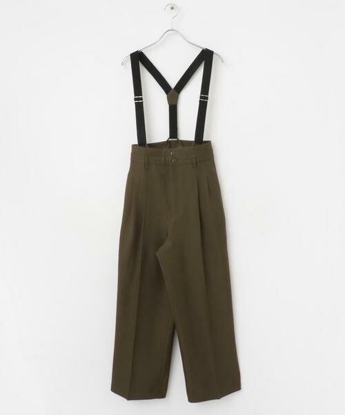 KBF / ケービーエフ その他パンツ | ハイウエストサスペンダーパンツ | 詳細9