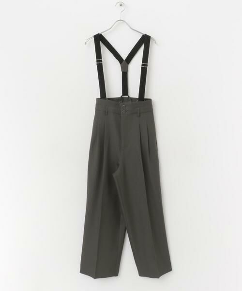 KBF / ケービーエフ その他パンツ | ハイウエストサスペンダーパンツ | 詳細26