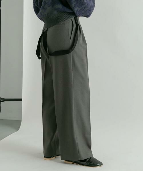 KBF / ケービーエフ その他パンツ | ハイウエストサスペンダーパンツ | 詳細19