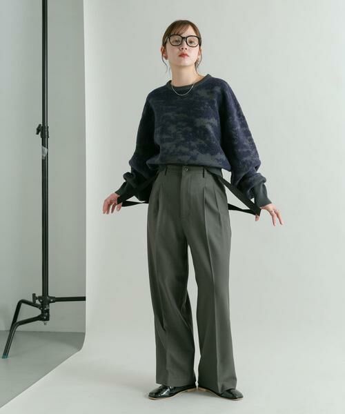 KBF / ケービーエフ その他パンツ | ハイウエストサスペンダーパンツ | 詳細21