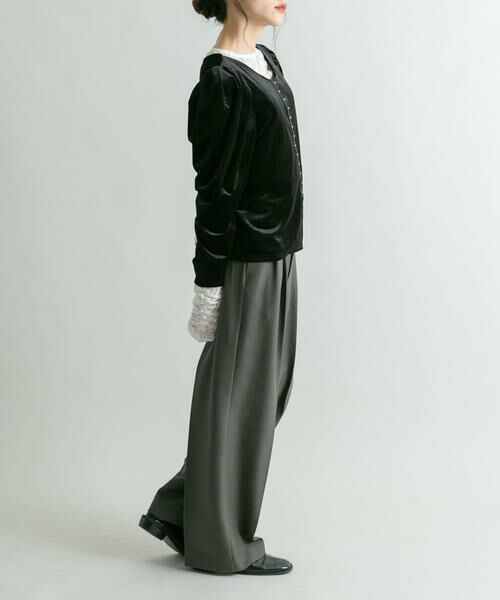 KBF / ケービーエフ その他パンツ | ハイウエストサスペンダーパンツ | 詳細24