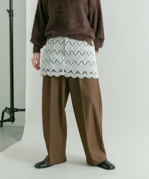 KBF / ケービーエフ その他パンツ | レースレイヤードパンツ | 詳細2