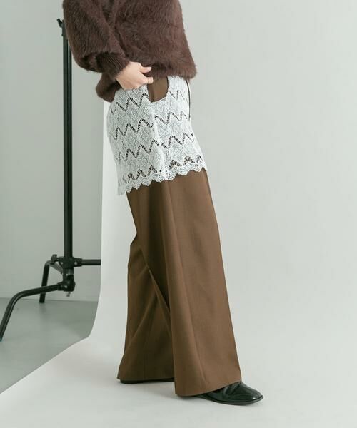 KBF / ケービーエフ その他パンツ | レースレイヤードパンツ | 詳細3