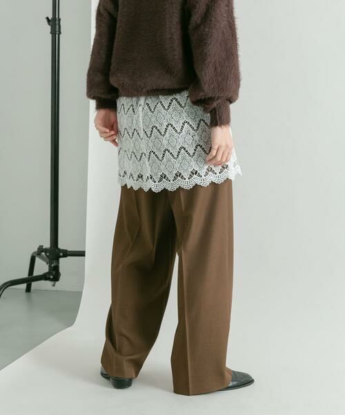KBF / ケービーエフ その他パンツ | レースレイヤードパンツ | 詳細4