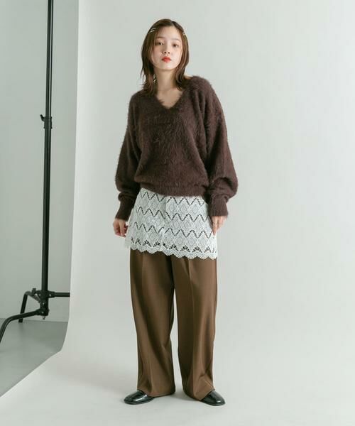 KBF / ケービーエフ その他パンツ | レースレイヤードパンツ | 詳細5