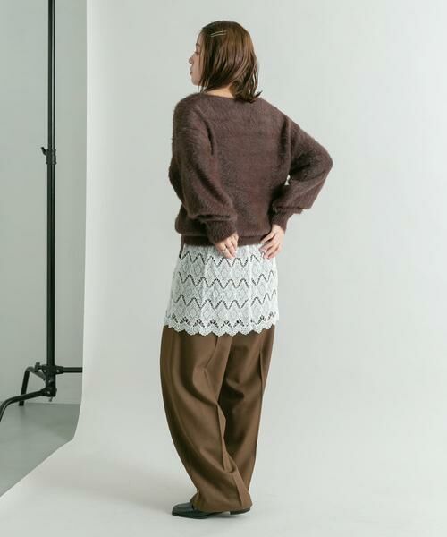 KBF / ケービーエフ その他パンツ | レースレイヤードパンツ | 詳細6