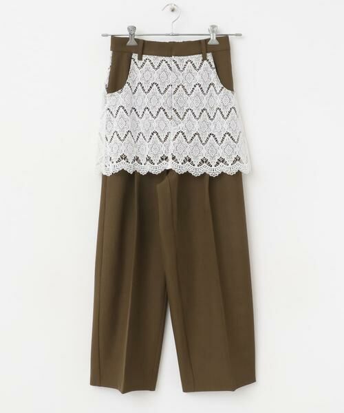 KBF / ケービーエフ その他パンツ | レースレイヤードパンツ | 詳細7