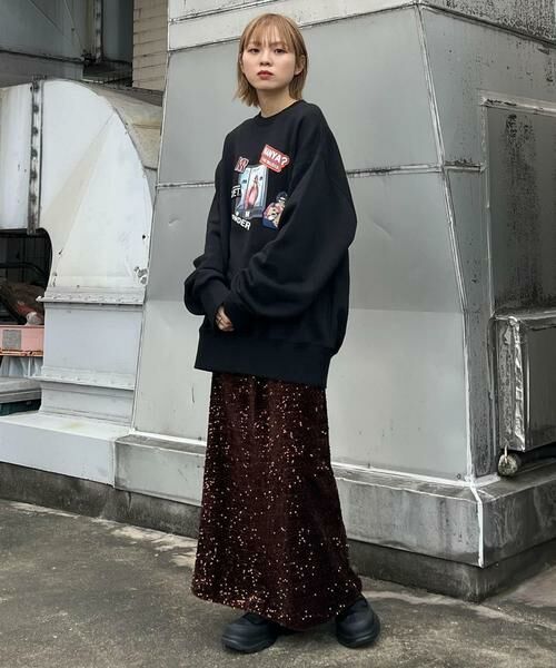 KBF / ケービーエフ スカート | スパンコールスカート | 詳細4