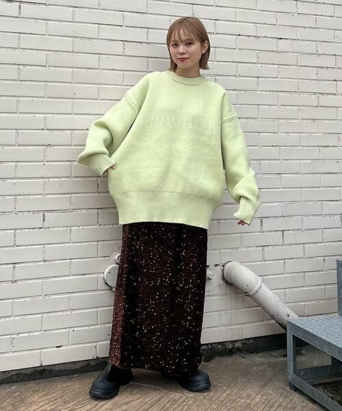 KBF / ケービーエフ スカート | スパンコールスカート | 詳細6