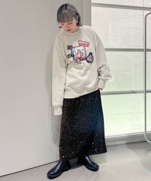 KBF / ケービーエフ スカート | スパンコールスカート | 詳細7
