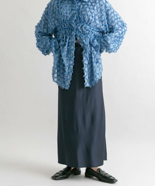 KBF / ケービーエフ スカート | サテンバイアススカート | 詳細1