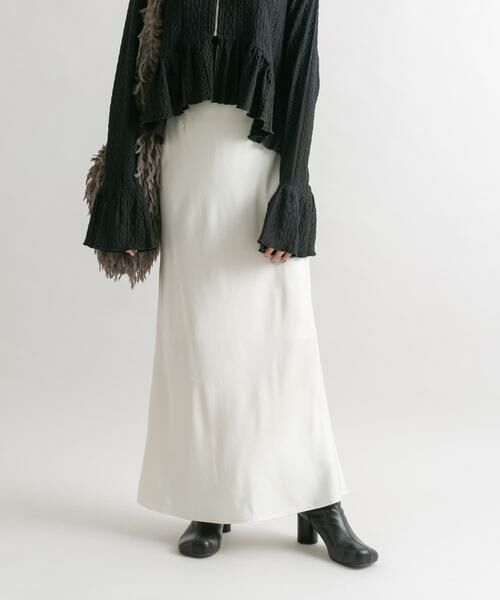 KBF / ケービーエフ スカート | サテンバイアススカート | 詳細8