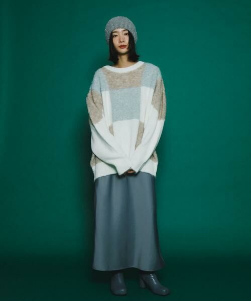 KBF / ケービーエフ スカート | サテンバイアススカート | 詳細22