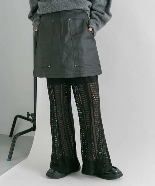 KBF / ケービーエフ スカート | コーティングミニスカート | 詳細18