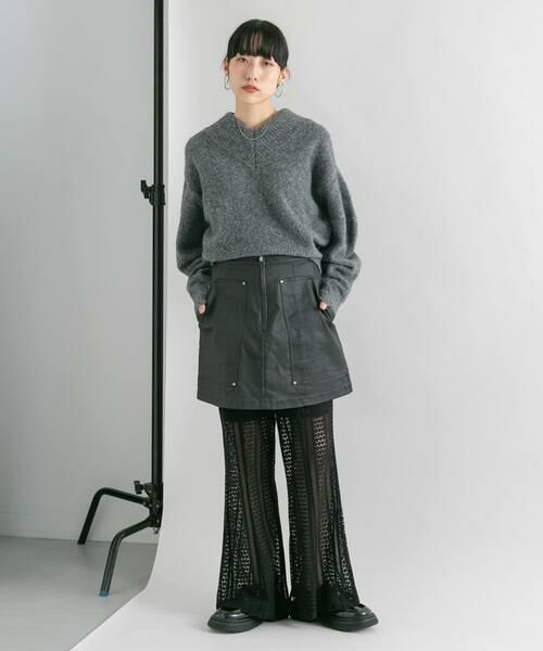 KBF / ケービーエフ スカート | コーティングミニスカート | 詳細20