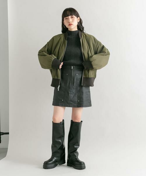 KBF / ケービーエフ スカート | コーティングミニスカート | 詳細22