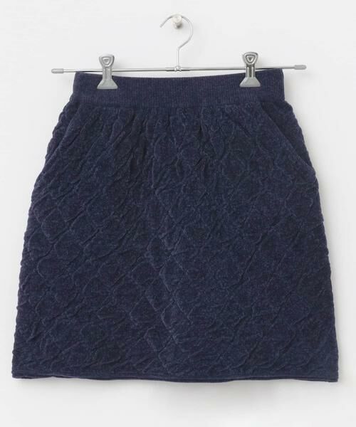 KBF / ケービーエフ スカート | キルティングニットスカート | 詳細10