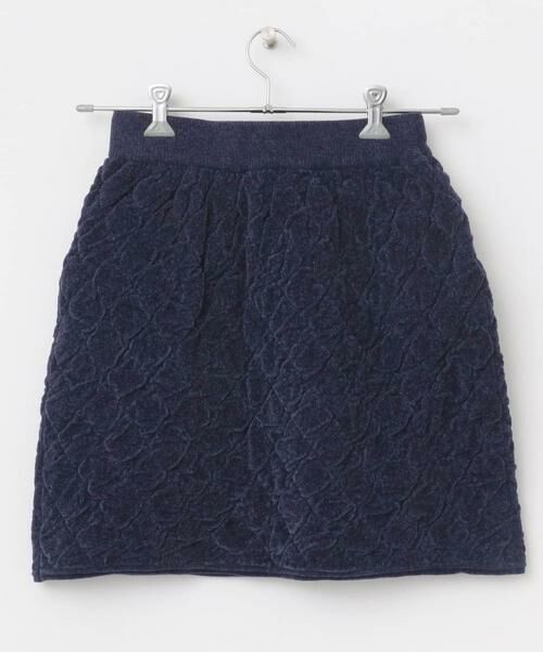 KBF / ケービーエフ スカート | キルティングニットスカート | 詳細11