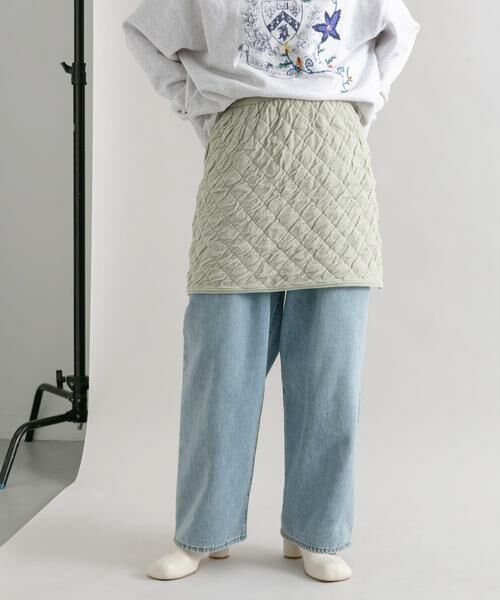 KBF / ケービーエフ スカート | キルティングニットスカート | 詳細17