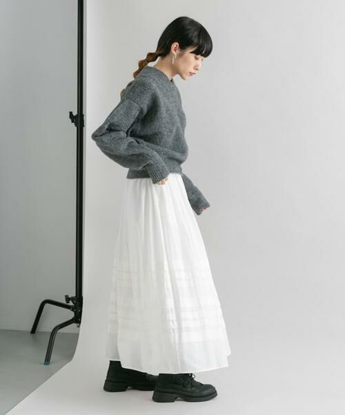 KBF / ケービーエフ スカート | ボリュームタックスカート | 詳細5