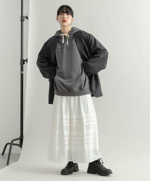 KBF / ケービーエフ スカート | ボリュームタックスカート | 詳細7