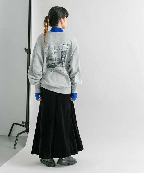 KBF / ケービーエフ スカート | セミフレアベロアスカート | 詳細28