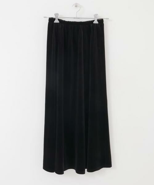 KBF / ケービーエフ スカート | セミフレアベロアスカート | 詳細29