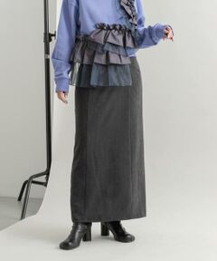 KBF / ケービーエフ スカート | ウエストオープンIラインスカート