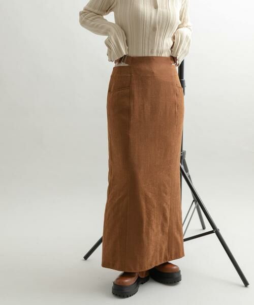 KBF / ケービーエフ スカート | ウエストオープンIラインスカート | 詳細1