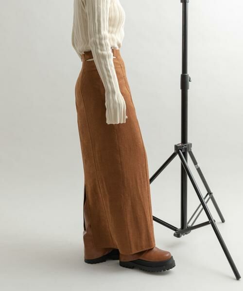 KBF / ケービーエフ スカート | ウエストオープンIラインスカート | 詳細3