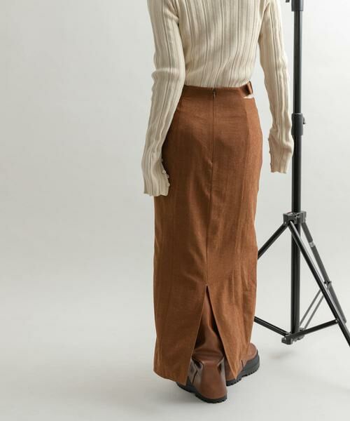KBF / ケービーエフ スカート | ウエストオープンIラインスカート | 詳細5