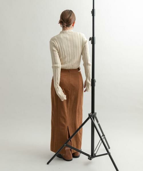 KBF / ケービーエフ スカート | ウエストオープンIラインスカート | 詳細8