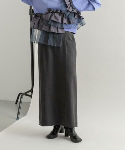 KBF / ケービーエフ スカート | ウエストオープンIラインスカート | 詳細16