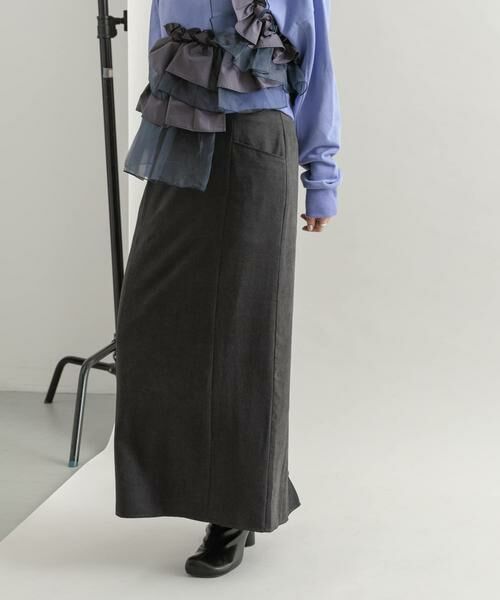 KBF / ケービーエフ スカート | ウエストオープンIラインスカート | 詳細17